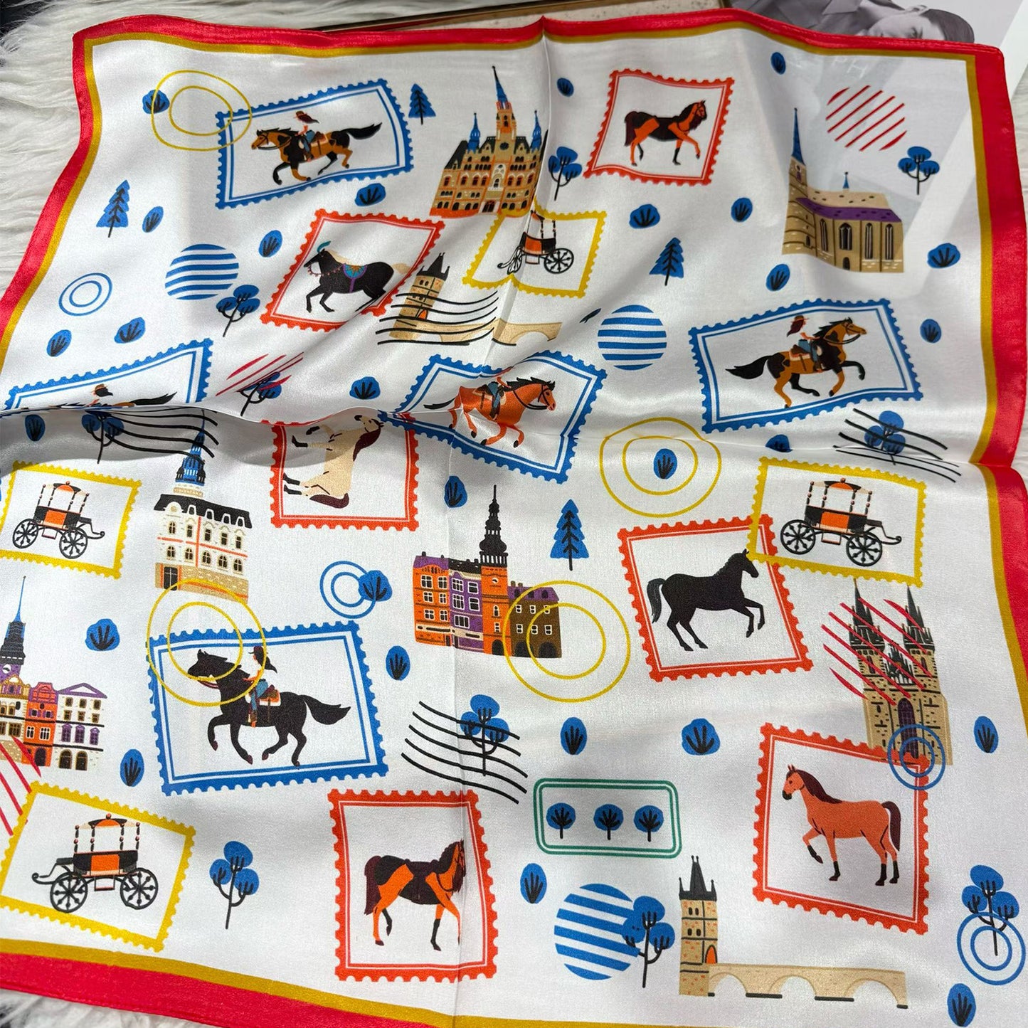 2026 New 100% Pure Silk Square Scarf 53*53cm 【GROUP-3】