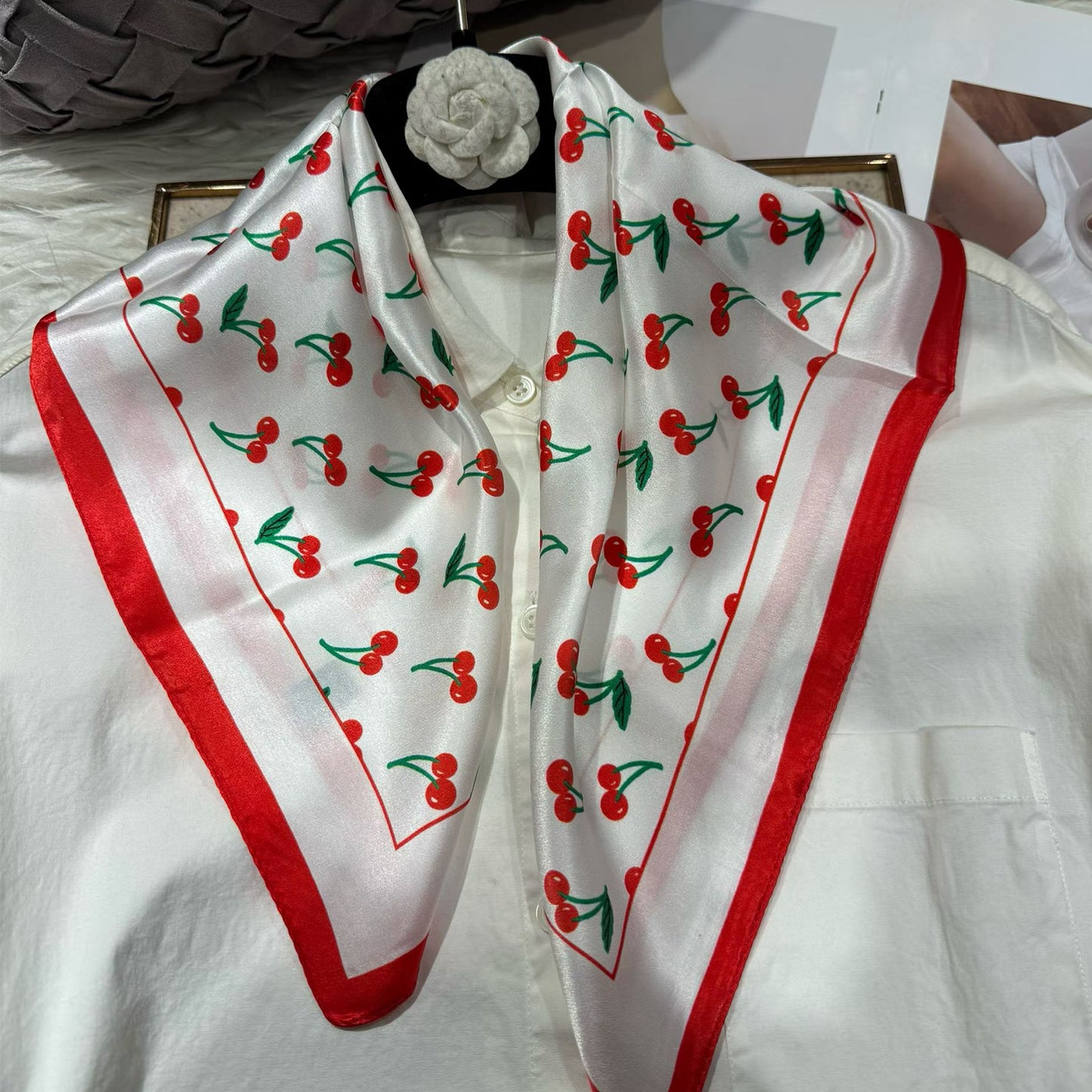 2026 New 100% Pure Silk Square Scarf 53*53cm 【GROUP-3】