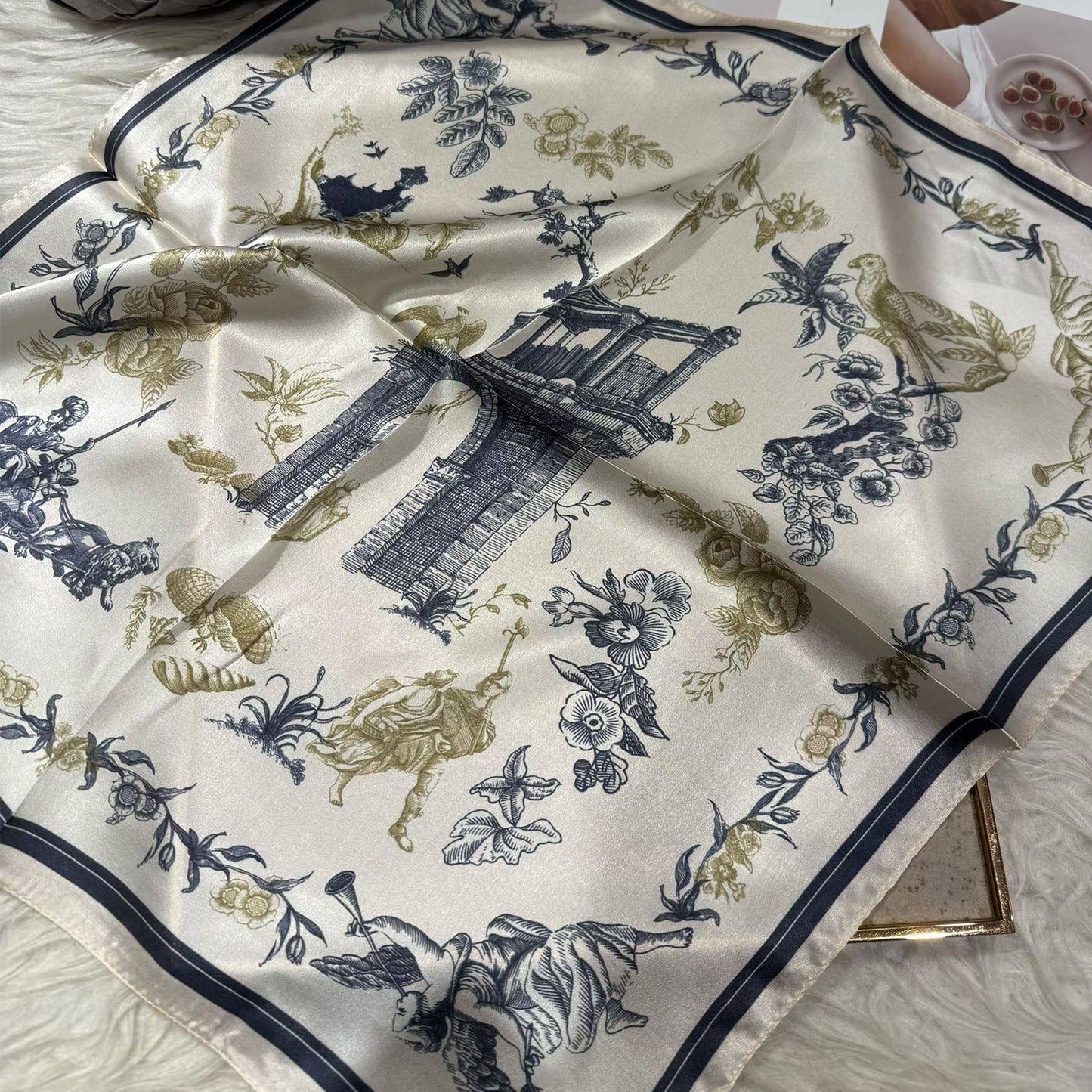 2026 New 100% Pure Silk Square Scarf 53*53cm 【GROUP-3】