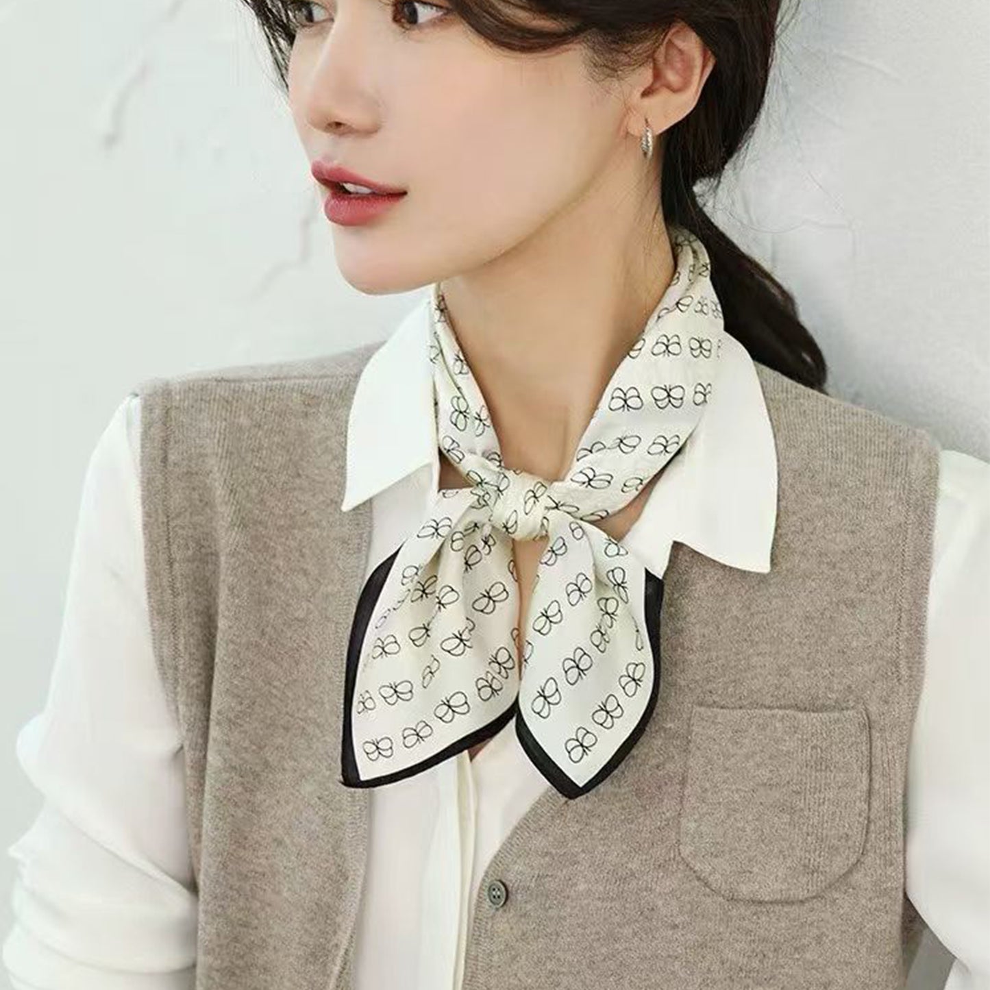 2026 New 100% Pure Silk Square Scarf 53*53cm 【GROUP-3】