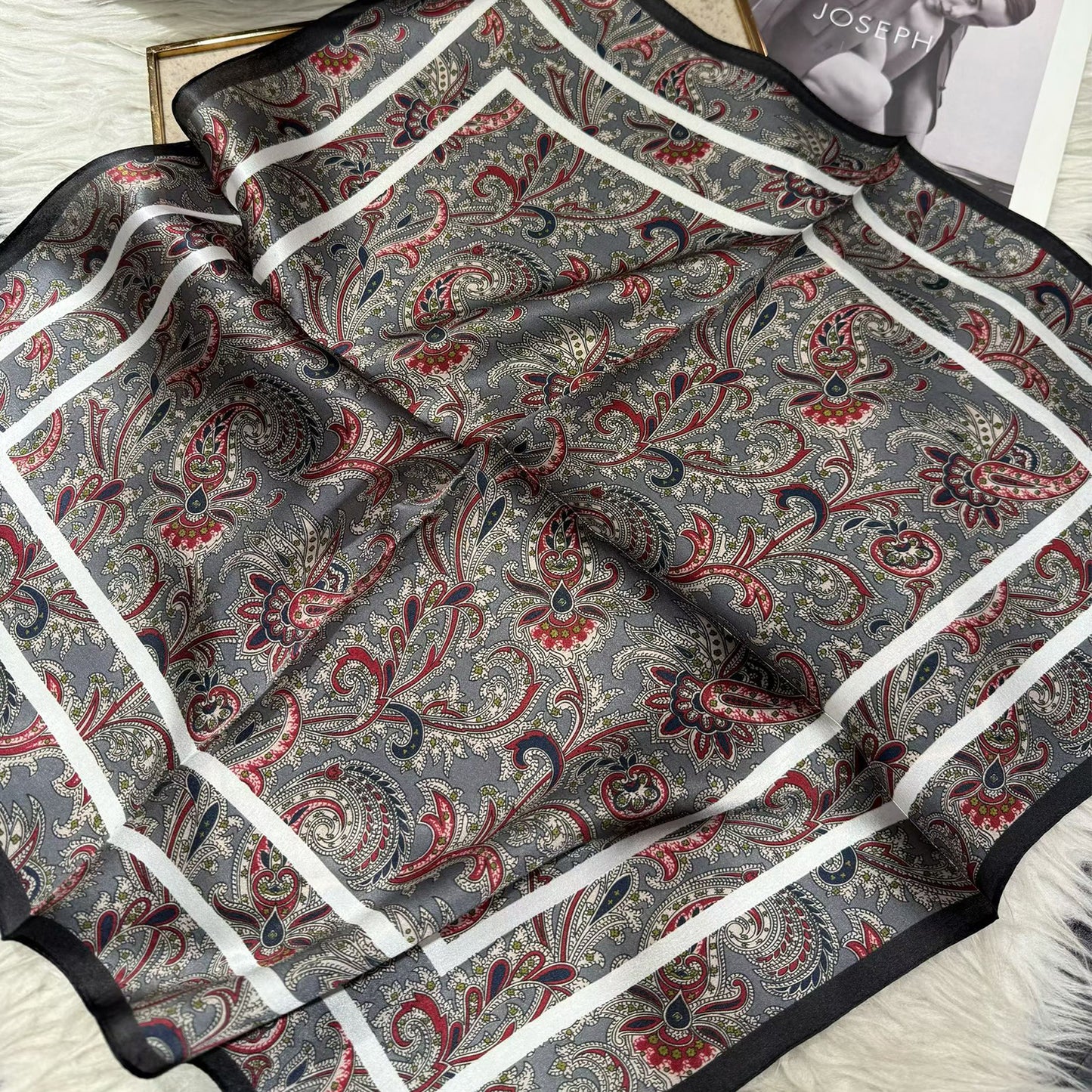 2026 New 100% Pure Silk Square Scarf 53*53cm 【GROUP-3】