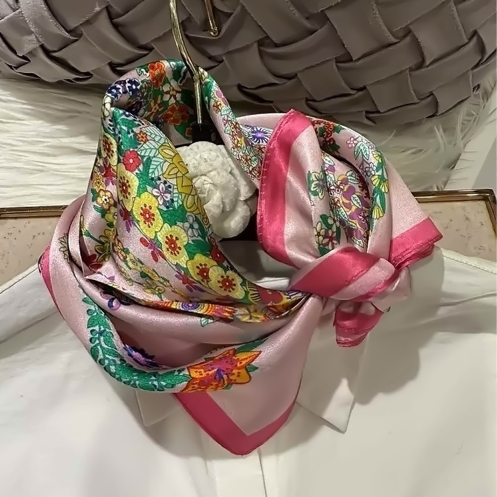 2025 New 100% Pure Silk Square Scarf 53*53cm 【GROUP-2】