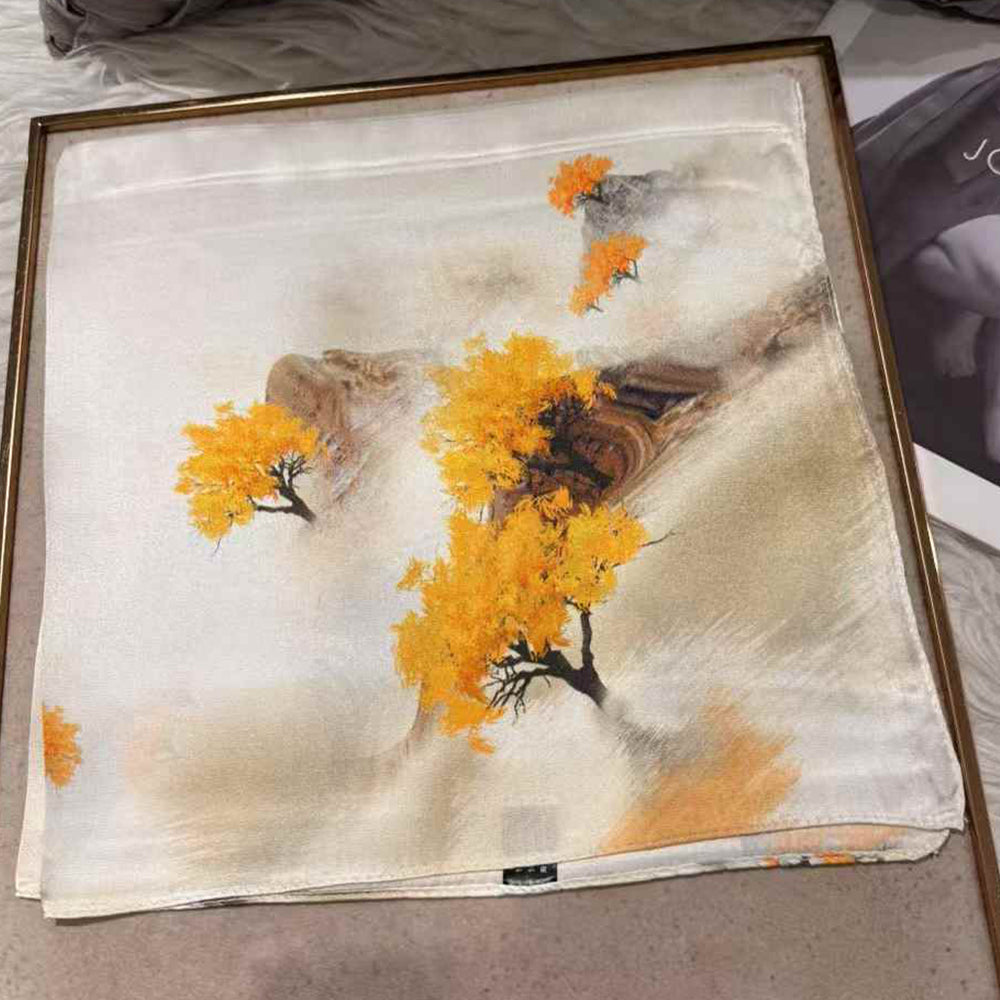 2025 New 100% Pure Silk Square Scarf 53*53cm 【GROUP-2】