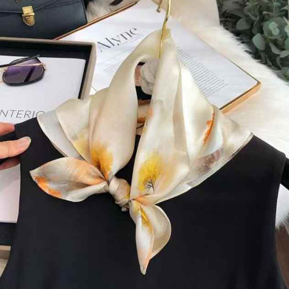 2025 New 100% Pure Silk Square Scarf 53*53cm 【GROUP-2】