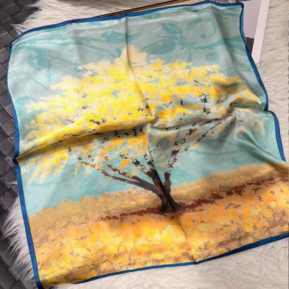 2025 New 100% Pure Silk Square Scarf 53*53cm 【GROUP-2】