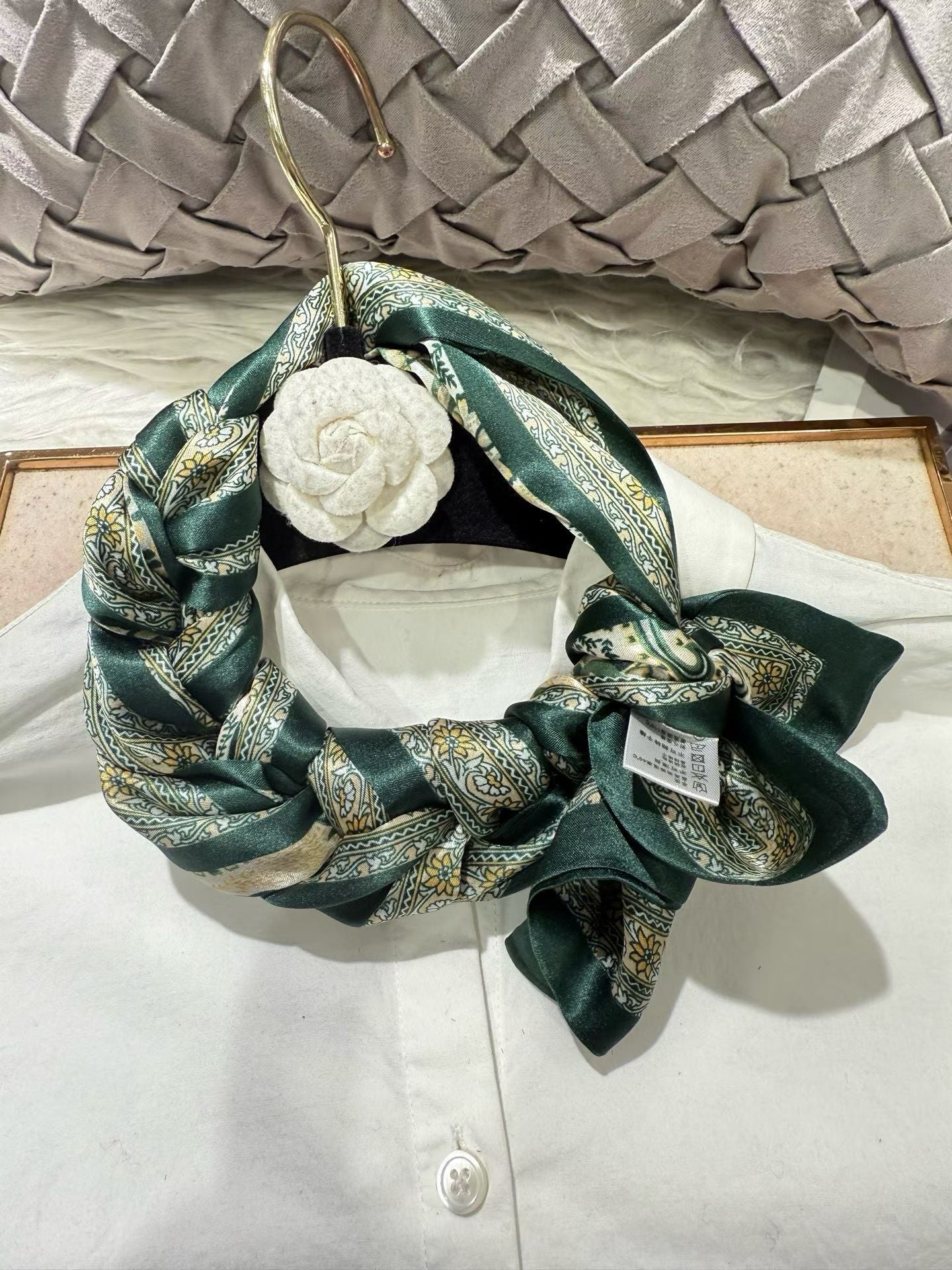 100% Pure Mulberry Long Silk Scarf 155*16cm