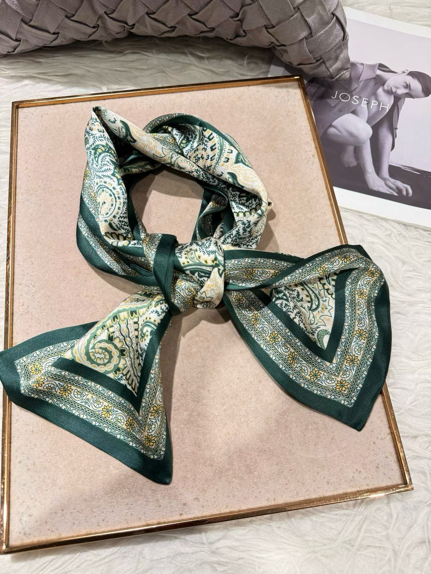 100% Pure Mulberry Long Silk Scarf 155*16cm