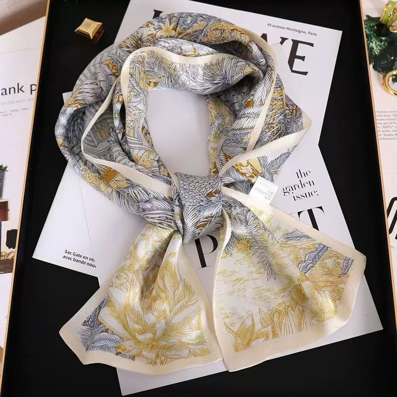 100% Pure Mulberry Long Silk Scarf 155*16cm